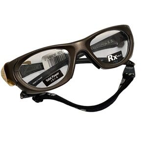 NWT Rec Specs Matte Grey Youth Sports Eye Glasses Frames LS-500